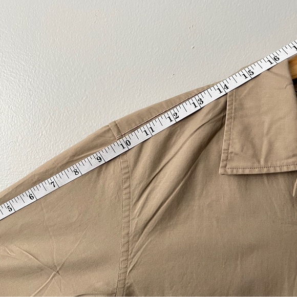 Uniqlo Brown Button Down Short Sleeve Polo - Medium - Picture 12 of 12